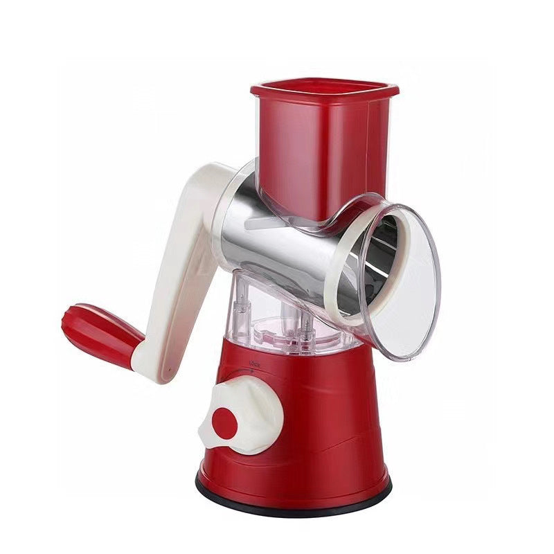 SpinSlice 3-in-1 Rotary Veggie Slicer & Cheese Grater